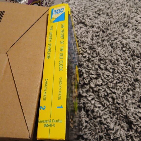 Nancy Drew The Secret of the Old Clock/The Hidden Staircase Double Feature Book - Picture 12 of 12